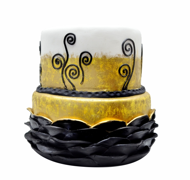 Bolo - Preto e Dourado
